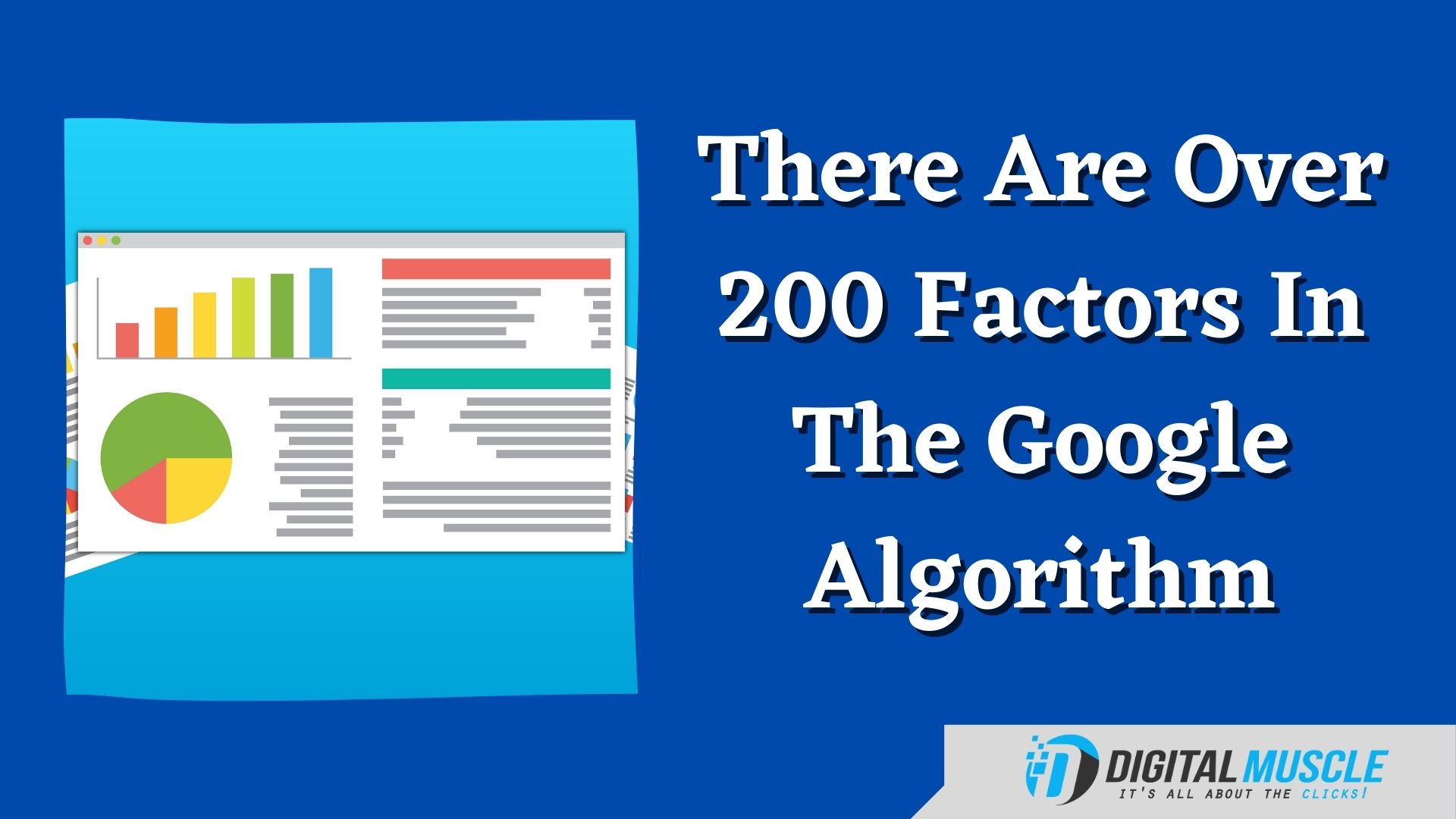 Google has over 200 ranking factors